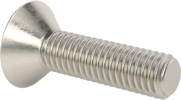 Yüksek Mukavemetli A286 Paslanmaz Çelik Torx Düz Başlı Vida, 10-32 Diş Boyutu, 3/4" Uzunluk