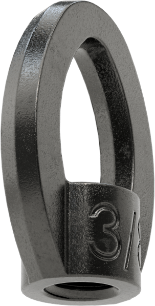 Dişli Çubuk Göz Somunu, 3/8"-16 Diş Boyutu için