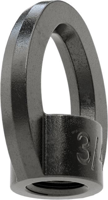 Dişli Çubuk Göz Somunu, 3/4"-10 Diş Boyutu için