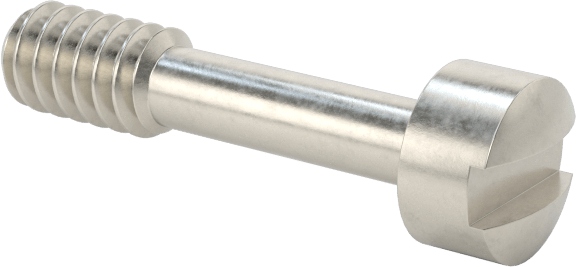 Yuvarlak Başlı Sabit Panel Vidası, 4-40 Diş Boyutu, 1/2" Uzunluk