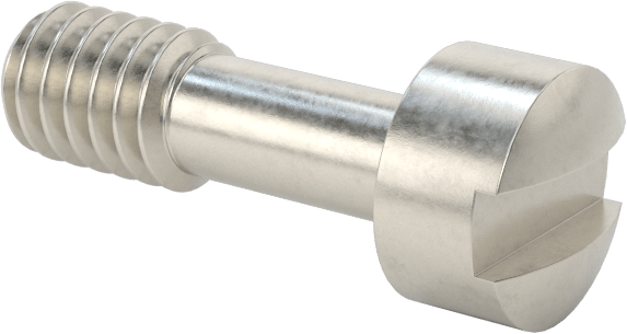 Yuvarlak Başlı Sabit Panel Vidası, 8-32 Diş Boyutu, 1/2" Uzunluk