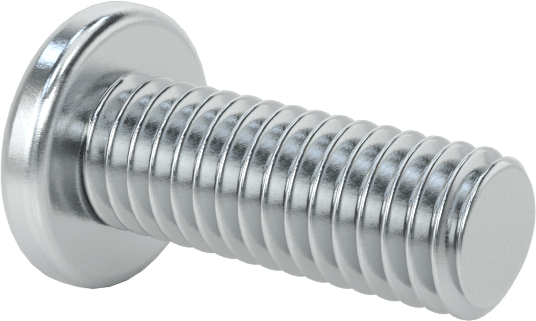 JIS Çelik Silindir Başlı Vidalar, M3 x 0,5 mm Dişli, 8 mm Uzunluk