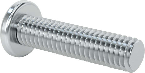 JIS Çelik Silindir Başlı Vidalar, M3 x 0,5 mm Dişli, 12 mm Uzunluk