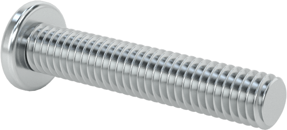 JIS Çelik Silindir Başlı Vidalar, M3 x 0,5 mm Dişli, 16 mm Uzunluk