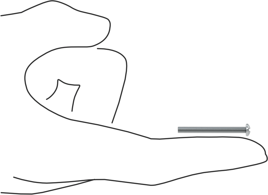 JIS Çelik Silindir Başlı Vidalar, M3 x 0,5 mm Dişli, 30 mm Uzunluk
