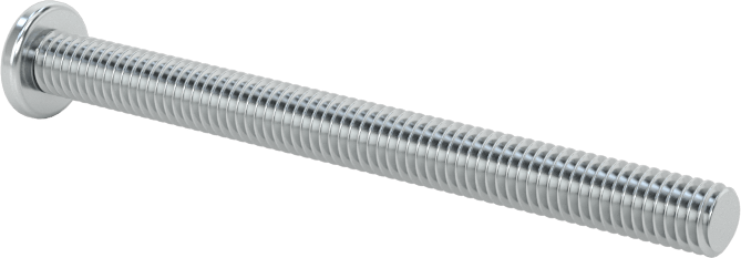 JIS Çelik Silindir Başlı Vidalar, M3 x 0,5 mm Dişli, 35 mm Uzunluk