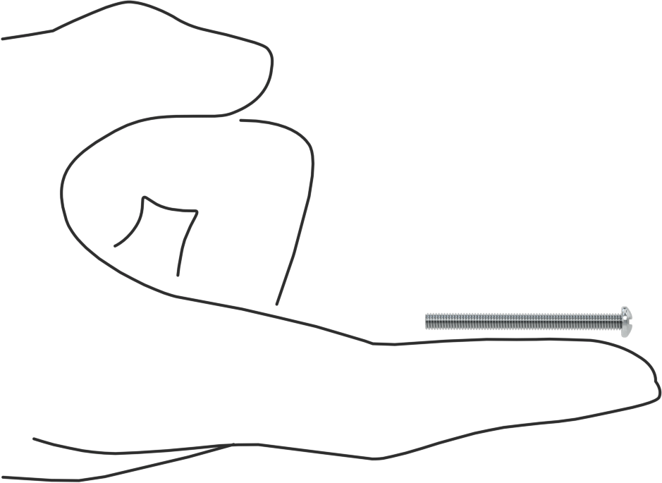 JIS Çelik Silindir Başlı Vidalar, M3 x 0,5 mm Dişli, 35 mm Uzunluk