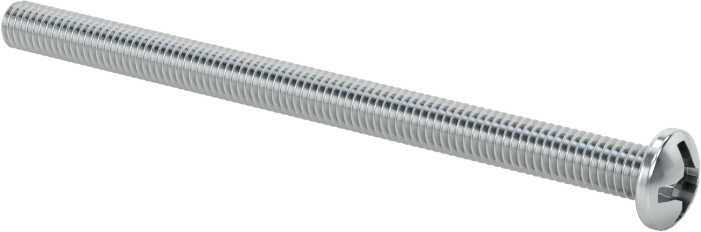 JIS Çelik Silindir Başlı Vidalar, M3 x 0,5 mm Dişli, 45 mm Uzunluk