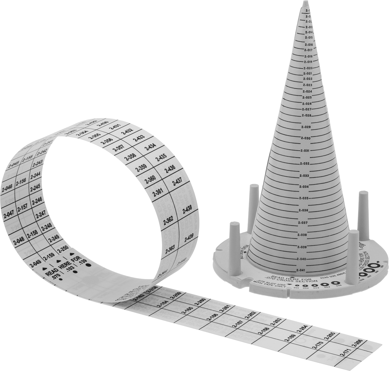 For 1/4" to 3" ID O-Rings