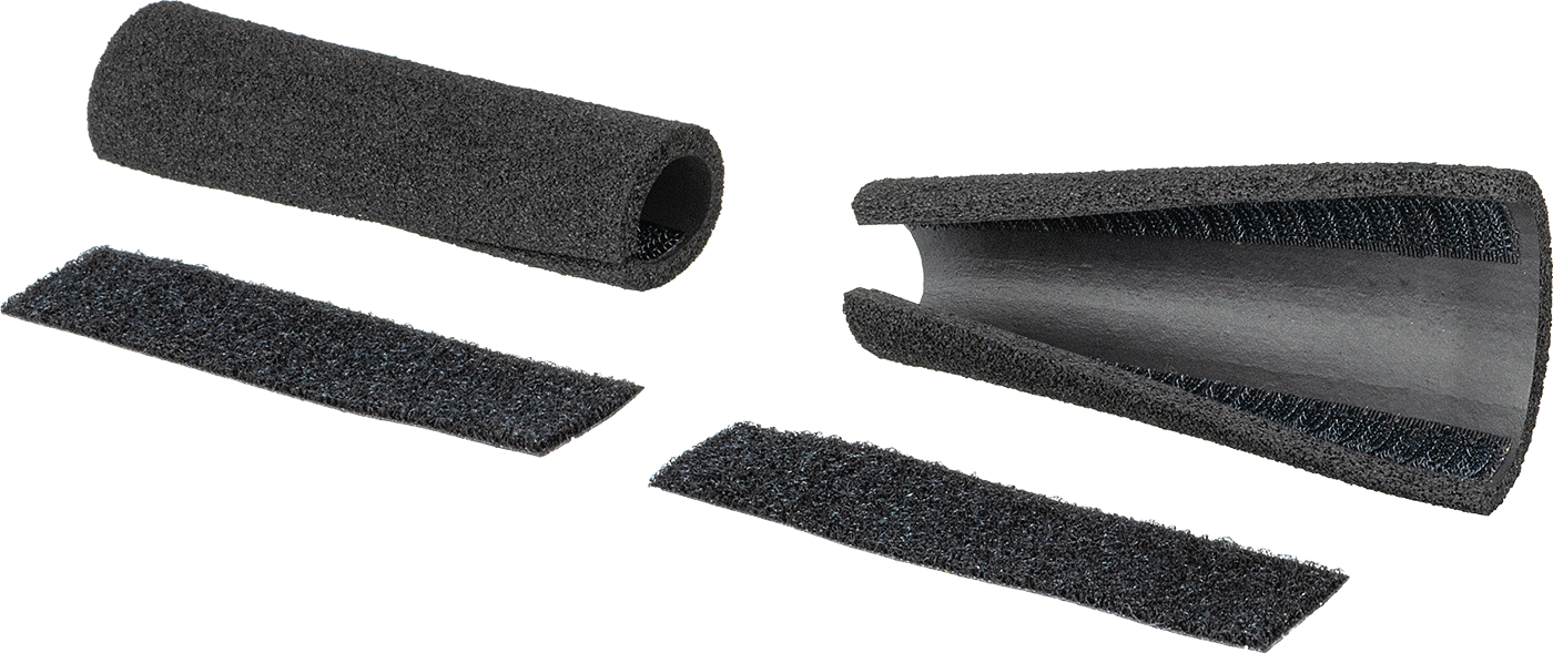Yarık Tutamaklar, 1/2“ ila 3/4” Dış Çap için, 4-1/4" Uzunluk