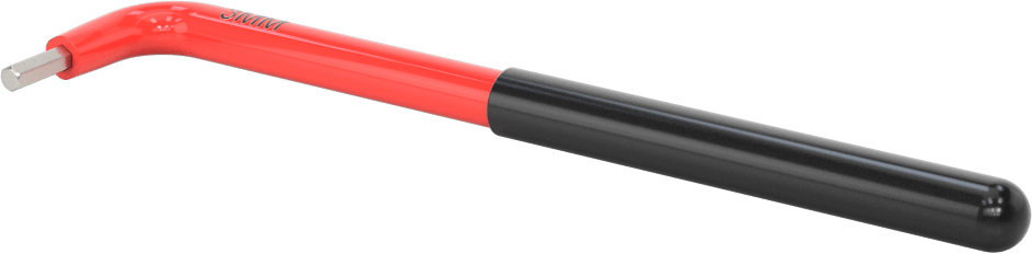 Elektrik Yalıtımlı L Anahtarı, 3 mm Tahrik Boyutu, 5-1/16" Toplam Uzunluk