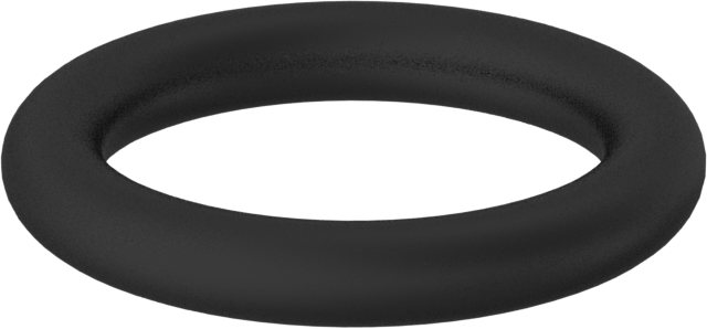 Yağa Dayanıklı Buna-N O-Ring, 1/8 Kesirli Genişlik, Dash No. 209
