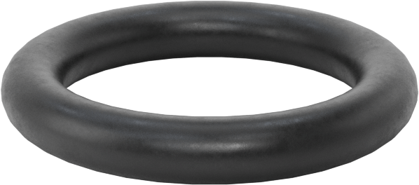 Yağa Dayanıklı Buna-N O-Ring, 3/32 Kesirli Genişlik, Dash No. 112