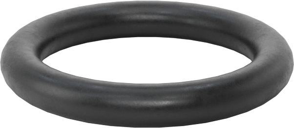 Yağa Dayanıklı Buna-N O-Ring, 3/32 Kesirli Genişlik, Dash Numarası 113