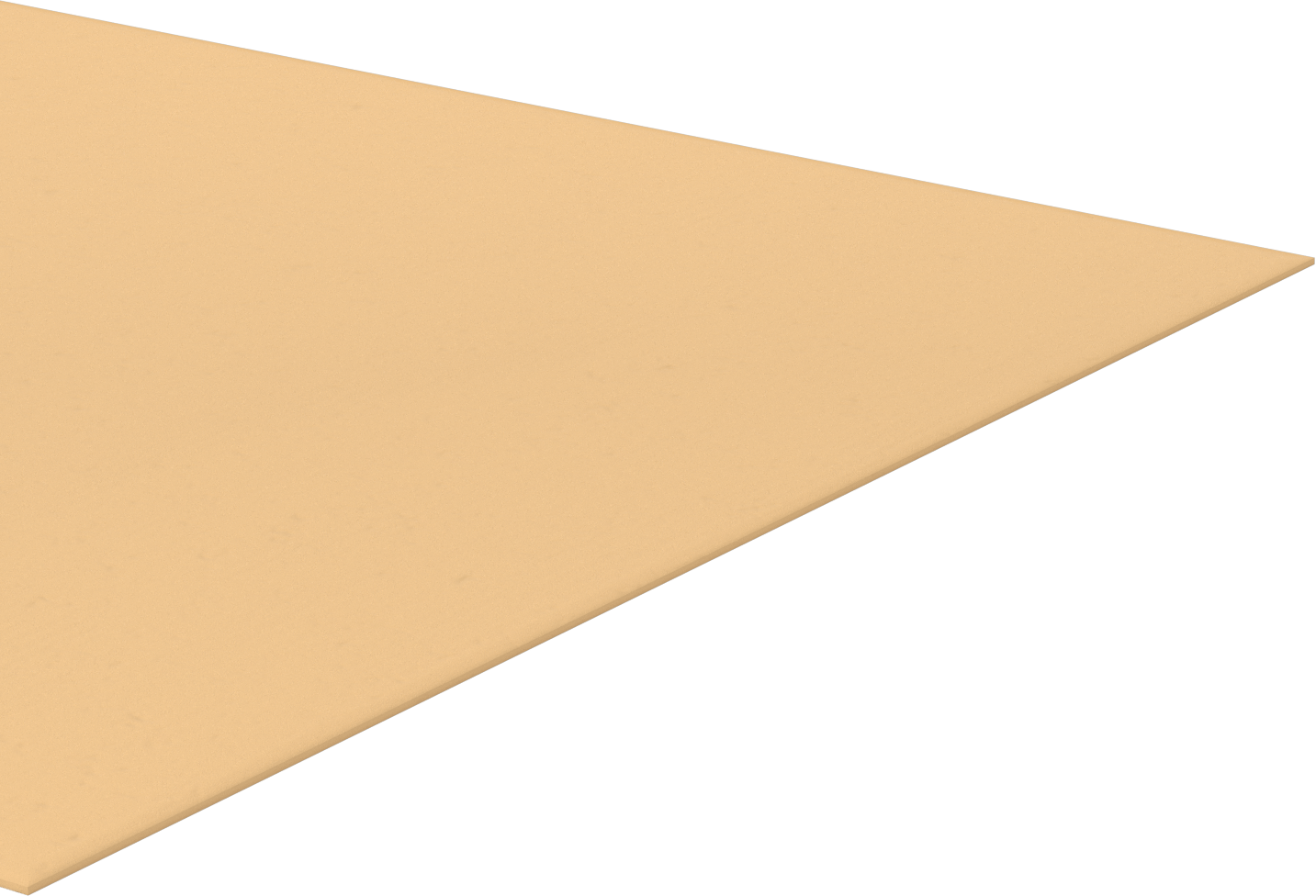 Hafif Bitkisel Elyaf Conta Malzemesi, Suya Dayanıklı, 1/8" Kalınlık, 36" x 5 Feet