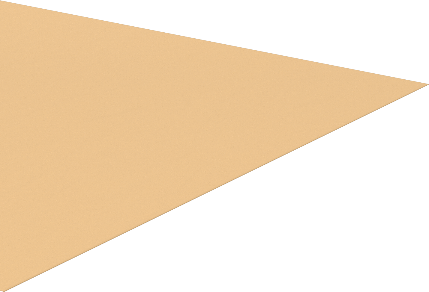 Hafif Bitkisel Elyaf Conta Malzemesi, Suya Dayanıklı, 1/32" Kalınlık, 36" x 10 Feet
