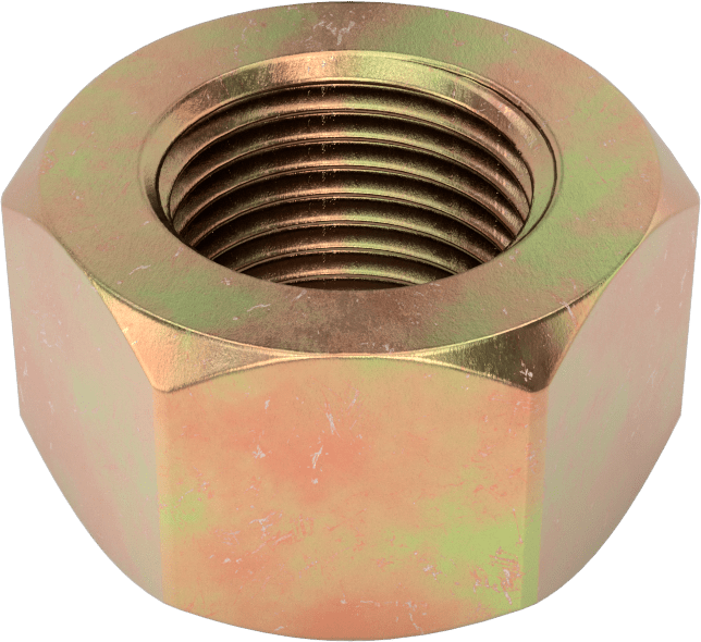 Mil. Spec. Kadmiyum Kromat Kaplamalı Çelik Altıgen Somun, Sınıf 5, 5/8"-18 Diş Boyutu, MS51968-20