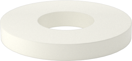Ultra Yüksek Sıcaklık Seramik Pul, M2 Vida Boyutu için, 2.6 mm ID, 6 mm OD