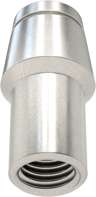 Boru Ucu Kaynak Somunu, Sol El Dişli, 1/2“ Dış Çap ve 0,058” Duvar Kalınlığı için, 5/16"-24 Diş