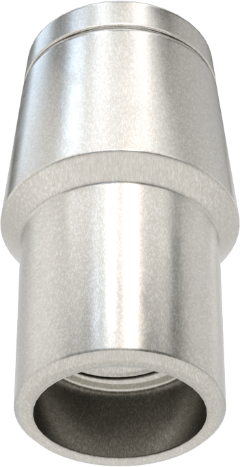 Boru Ucu Kaynak Somunu, Sol El Dişli, 3/4“ Dış Çap ve 0,065” Duvar Kalınlığı için, 7/16"-20 Diş