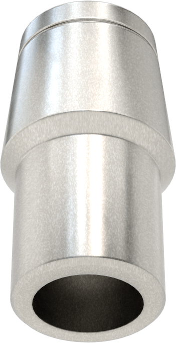 Boru Ucu Kaynak Somunu, Sol El Dişli, 3/4“ Dış Çap ve 0,065” Duvar Kalınlığı için, 5/16"-24 Diş