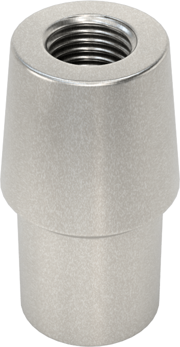 Boru Ucu Kaynak Somunu, 3/4“ Boru Dış Çapı ve 0,065” Duvar Kalınlığı için, 3/8"-24 Diş Boyutu