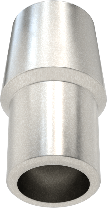 Boru Ucu Kaynak Somunu, 3/4“ Boru Dış Çapı ve 0,065” Duvar Kalınlığı için, 3/8"-24 Diş Boyutu