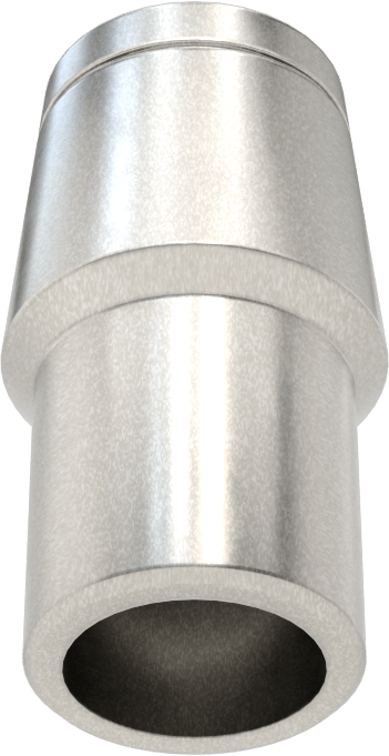 Boru Ucu Kaynak Somunu, Sol El Dişli, 3/4“ Dış Çap ve 0,065” Duvar Kalınlığı için, 3/8"-24 Diş