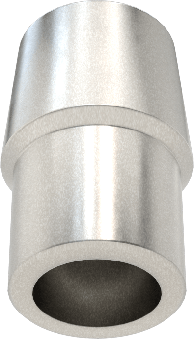 Boru Ucu Kaynak Somunu, 7/8“ Boru Dış Çapı ve 0,058” Duvar Kalınlığı için, 3/8"-24 Diş Boyutu