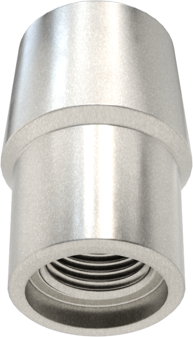 Boru Ucu Kaynak Somunu, 7/8“ Boru Dış Çapı ve 0,058” Duvar Kalınlığı için, 1/2"-20 Diş Boyutu