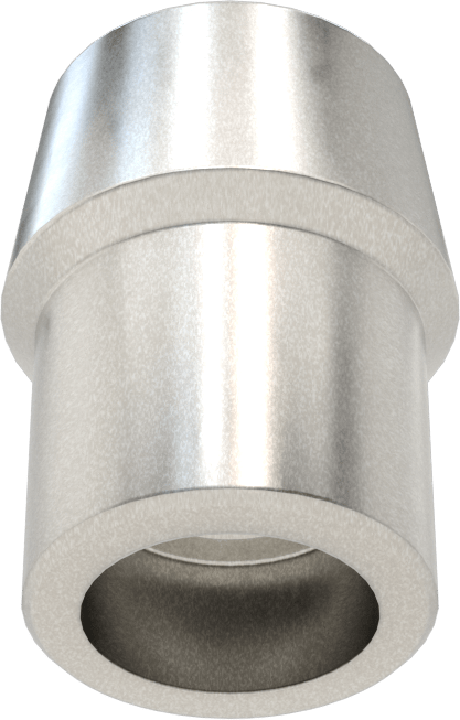 Boru Ucu Kaynak Somunu, 3/4“ Boru Dış Çapı ve 0,058” Duvar Kalınlığı için, 5/16"-24 Diş Boyutu