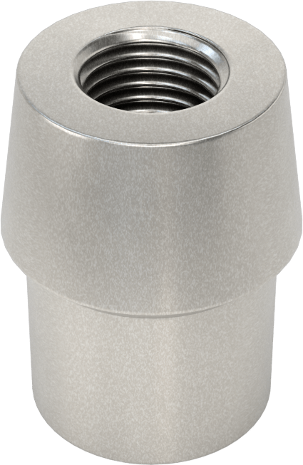 Boru Ucu Kaynak Somunu, 3/4“ Boru Dış Çapı ve 0,058” Duvar Kalınlığı için, 3/8"-24 Diş Boyutu