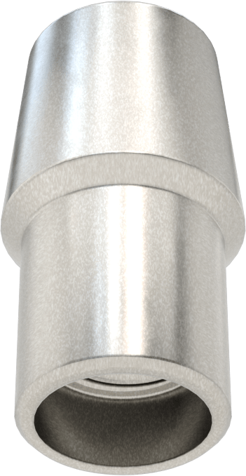 Boru Ucu Kaynak Somunu, 3/4“ Boru Dış Çapı ve 0,065” Duvar Kalınlığı için, 7/16"-20 Diş Boyutu