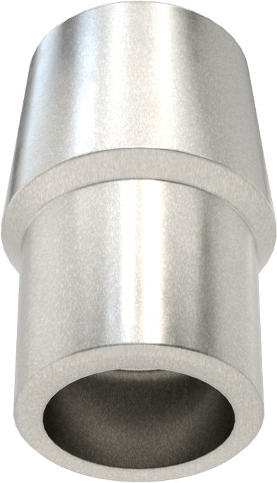 Boru Ucu Kaynak Somunu, 7/8“ Boru Dış Çapı ve 0,065” Duvar Kalınlığı için, 7/16"-20 Diş Boyutu
