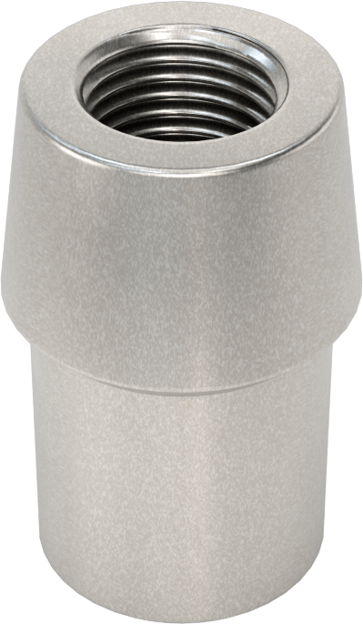 Boru Ucu Kaynak Somunu, 7/8“ Boru Dış Çapı ve 0,065” Duvar Kalınlığı için, 1/2"-20 Diş Boyutu