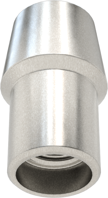 Boru Ucu Kaynak Somunu, 7/8“ Boru Dış Çapı ve 0,083” Duvar Kalınlığı için, 1/2"-20 Diş Boyutu