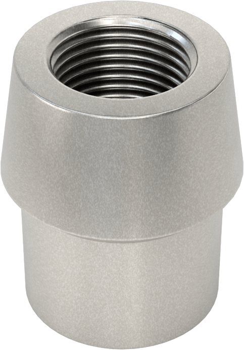 Boru Ucu Kaynak Somunu, 1-1/4“ Boru Dış Çapı ve 0,095” Duvar Kalınlığı için, 3/4"-16 Diş Boyutu