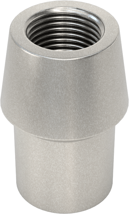 Boru Ucu Kaynak Somunu, 1-1/4“ Dış Çaplı Boru ve 0,120” Duvar Kalınlığı için, 3/4"-16 Diş Boyutu