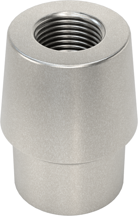 Boru Ucu Kaynak Somunu, 1-1/2“ Boru Dış Çapı ve 0,120” Duvar Kalınlığı için, 3/4"-16 Diş Boyutu