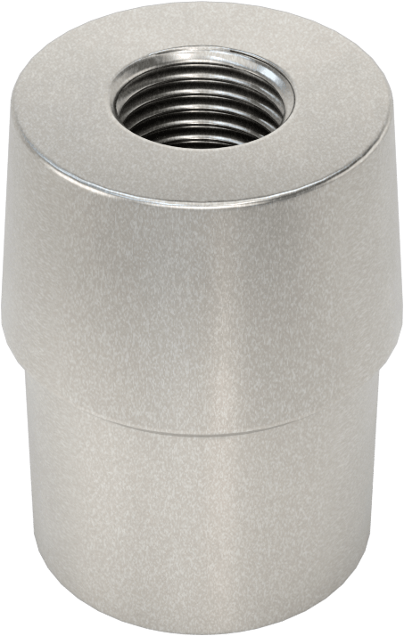 Boru Ucu Kaynak Somunu, 1-1/8“ Boru Dış Çapı ve 0,058” Duvar Kalınlığı için, 1/2"-20 Diş Boyutu