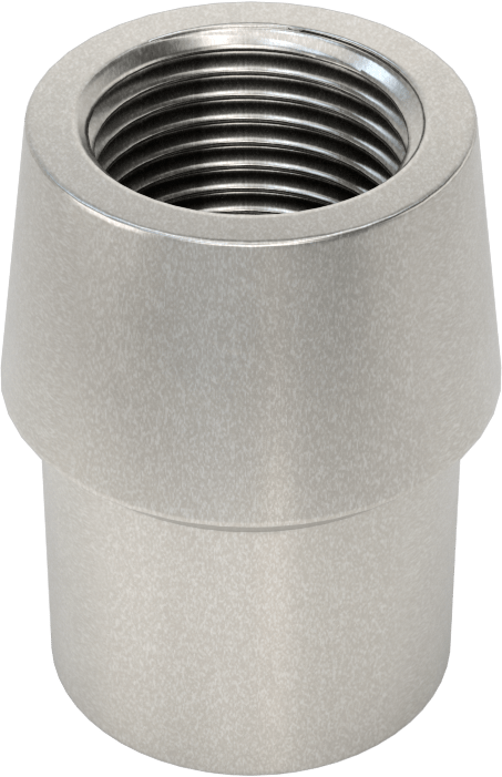 Boru Ucu Kaynak Somunu, 1-1/8“ Boru Dış Çapı ve 0,083” Duvar Kalınlığı için, 3/4"-16 Diş Boyutu