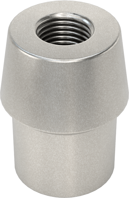 Boru Ucu Kaynak Somunu, 1-1/8“ Boru Dış Çapı ve 0,095” Duvar Kalınlığı için, 1/2"-20 Diş Boyutu