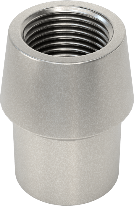 Boru Ucu Kaynak Somunu, 1-1/8“ Boru Dış Çapı ve 0,095” Duvar Kalınlığı için, 3/4"-16 Diş Boyutu
