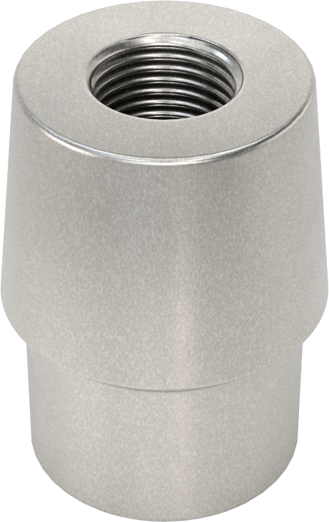 Boru Ucu Kaynak Somunu, 1-3/8“ Boru Dış Çapı ve 0,095” Duvar Kalınlığı için, 5/8"-18 Diş Boyutu