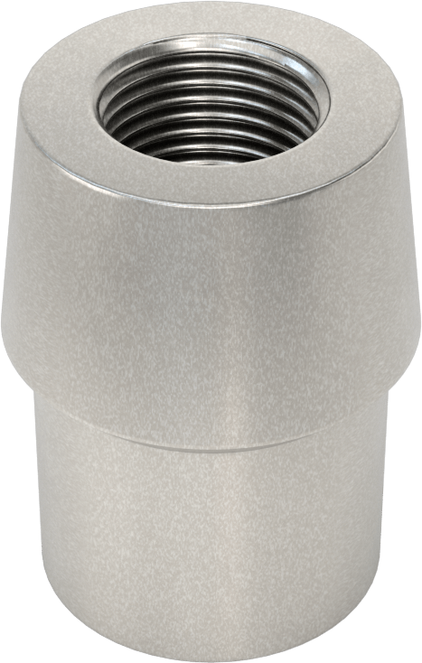 Boru Ucu Kaynak Somunu, 1-3/8“ Boru Dış Çapı ve 0,095” Duvar Kalınlığı için, 3/4"-16 Diş Boyutu