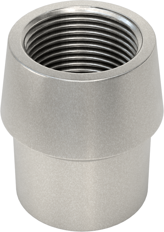Boru Ucu Kaynak Somunu, 1-3/4“ Boru Dış Çapı ve 0,120” Duvar Kalınlığı için, 1-1/4"-12 Diş