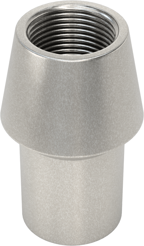 Boru Ucu Kaynak Somunu, 2“ Boru Dış Çapı ve 0,250” Duvar Kalınlığı için, 1-1/4"-12 Diş Boyutu