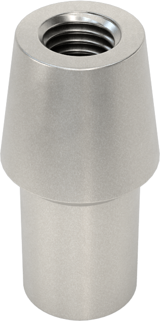 Boru Ucu Kaynak Somunu, 1/2“ Boru Dış Çapı ve 0,058” Duvar Kalınlığı için, 1/4"-28 Diş Boyutu