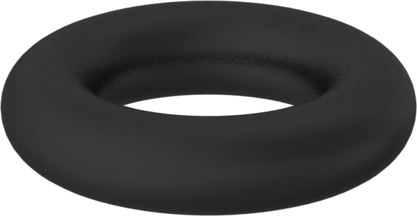 Kimyasallara Dayanıklı Viton® Floroelastomer O-Ring, 3/32 Kesirli Genişlik, Dash Numarası 108