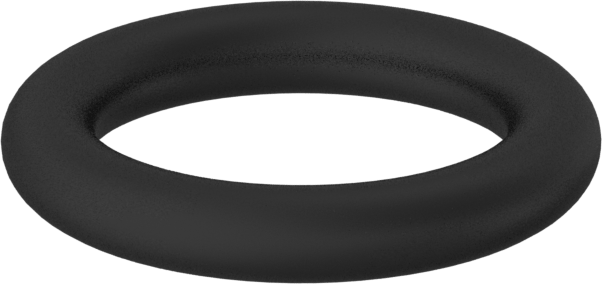 Kimyasallara Dayanıklı Viton® Floroelastomer O-Ring, 1/16 Kesirli Genişlik, Dash Numarası 011